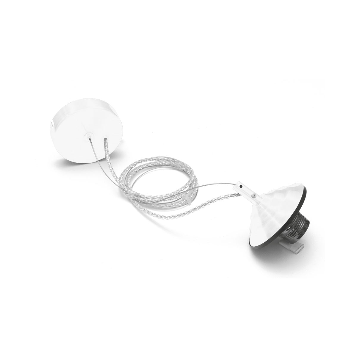 GEALUCE Sospensione in vetro con montatura metallo bianco-fumè-ambra ALICE GEALUCE Sospensione in vetro con montatura metallo bianco-fumè-ambra ALICE